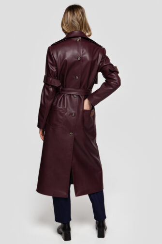 GISELE faux leather coat