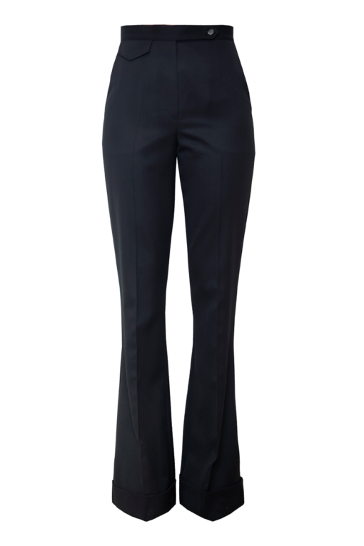 LISA FLARED TROUSERS IN MOONLESS NIGHT