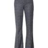 LISA FLARED TROUSERS IN EARL GREY CHECK