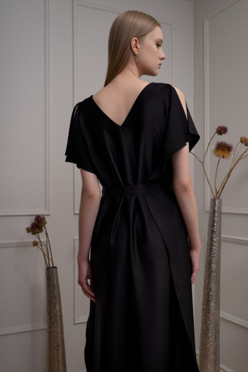 SIENNA TUNIC DRESS IN SUBLIME BLACK