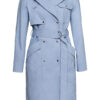 JUDY DOUBLE-BREASTED DENIM COAT
