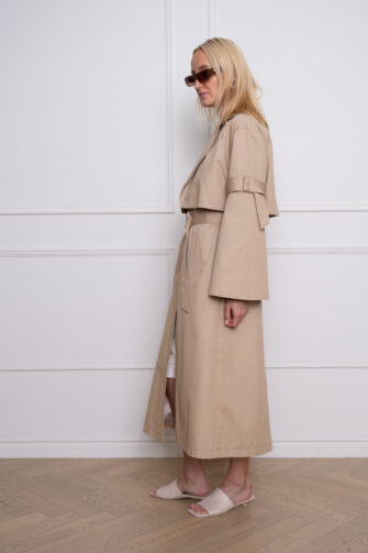 RUBY OVERSIZED COTTON DUSTER COAT