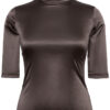 JOELLE FITTED TURTLENECK T-SHIRT