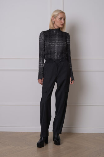KELLIE CIGARETTE TROUSERS IN SOPHISTICATED GREY