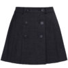 LANA PLEATED MINISKIRT IN SOPHISTICATED GREY