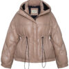VICOLO_HOODED DOWN JACKET
