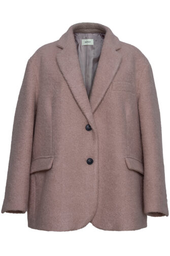VICOLO_SUPER OVERSIZED BLAZER IN MUTED PINK