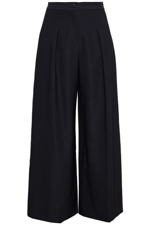 IMPERIAL_PALAZZO TROUSERS IN BLACK