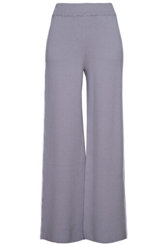 VICOLO_JERSEY TROUSERS IN GREY
